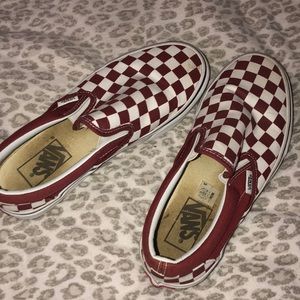 checker vans ❤️